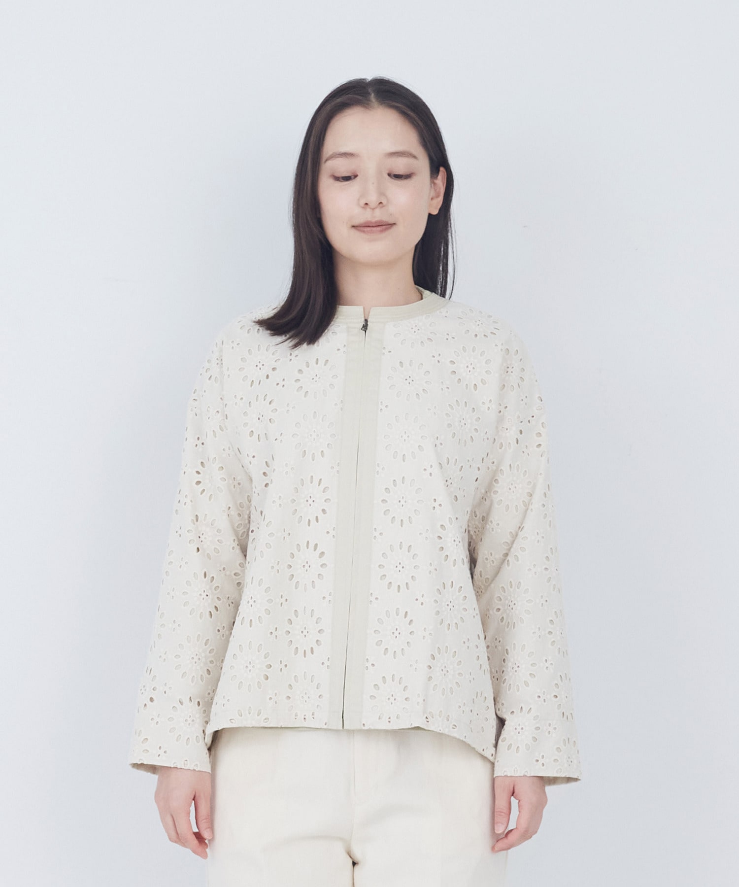 【ADIEU TRISTESSE】リバーシブルブルゾン 詳細画像 ネイビー 18