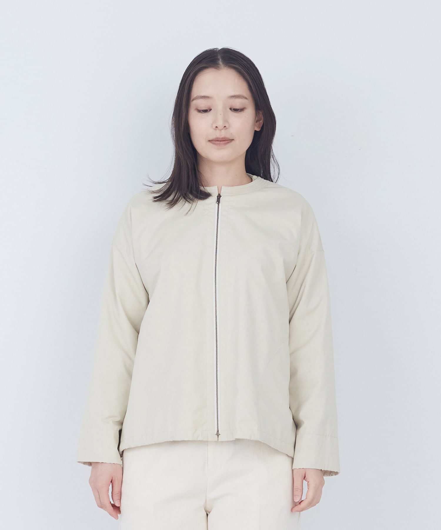 【ADIEU TRISTESSE】リバーシブルブルゾン 詳細画像 ネイビー 25