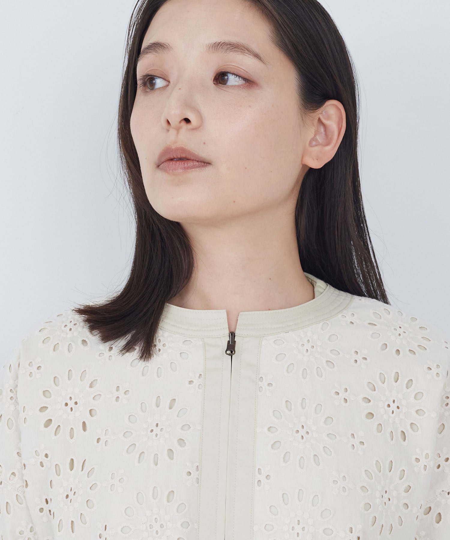 【ADIEU TRISTESSE】リバーシブルブルゾン 詳細画像 ネイビー 28