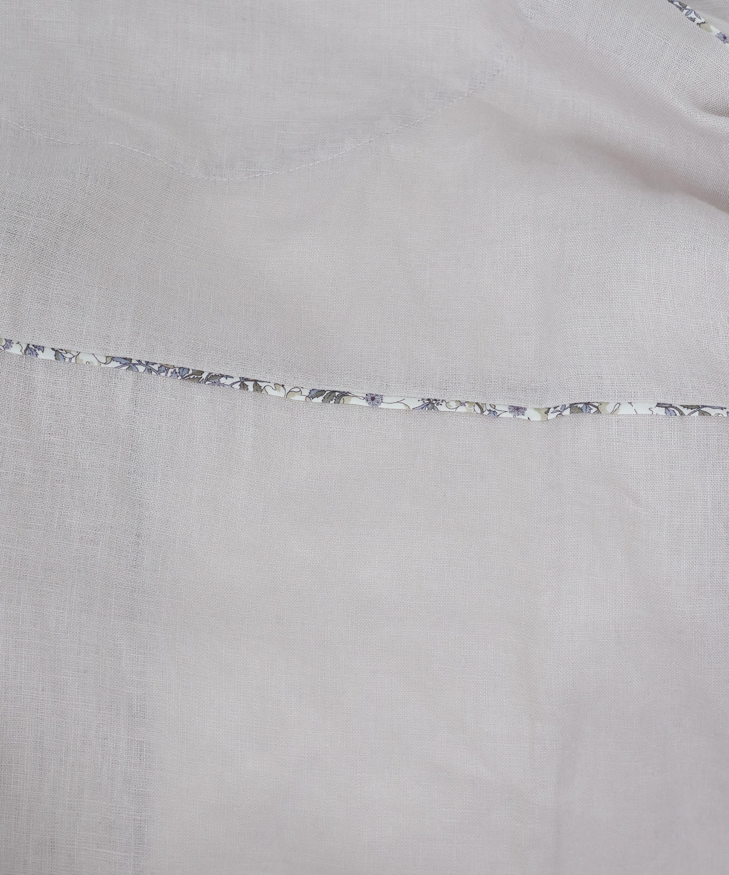 【ADIEU TRISTESSE】リバティプリントトリミングリネンブルゾン 詳細画像 ブラウン 19