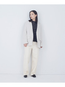 【ADIEU TRISTESSE】リネン和紙ヘリンボンジャケット 詳細画像 キナリ 1