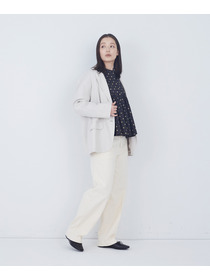 【ADIEU TRISTESSE】リネン和紙ヘリンボンジャケット 詳細画像 キナリ 2