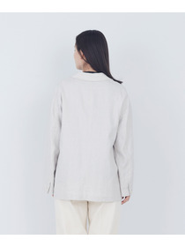 【ADIEU TRISTESSE】リネン和紙ヘリンボンジャケット 詳細画像 キナリ 7