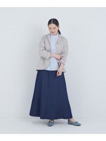 【ADIEU TRISTESSE】コットンリネンジャケット 詳細画像 ブルー系その他 1