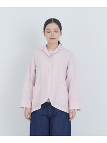 【ADIEU TRISTESSE】コットンリネンジャケット 詳細画像 ブルー系その他 19