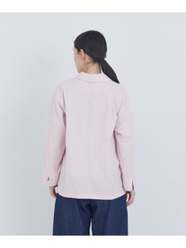 【ADIEU TRISTESSE】コットンリネンジャケット 詳細画像 ブルー系その他 21