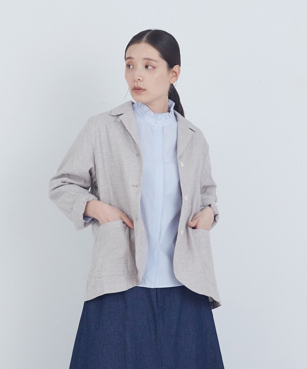 【ADIEU TRISTESSE】コットンリネンジャケット