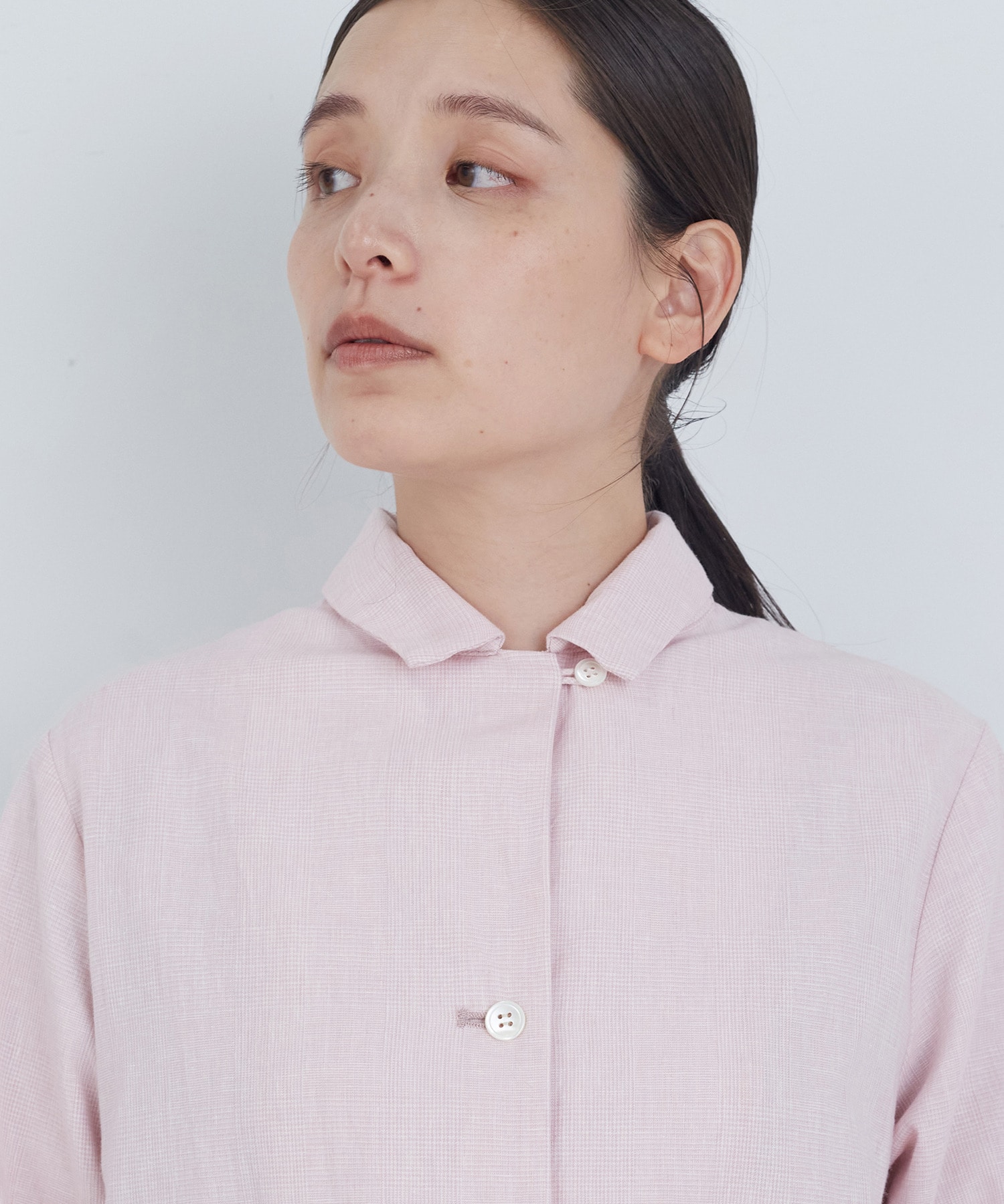 【ADIEU TRISTESSE】コットンリネンジャケット 詳細画像 ブルー系その他 23