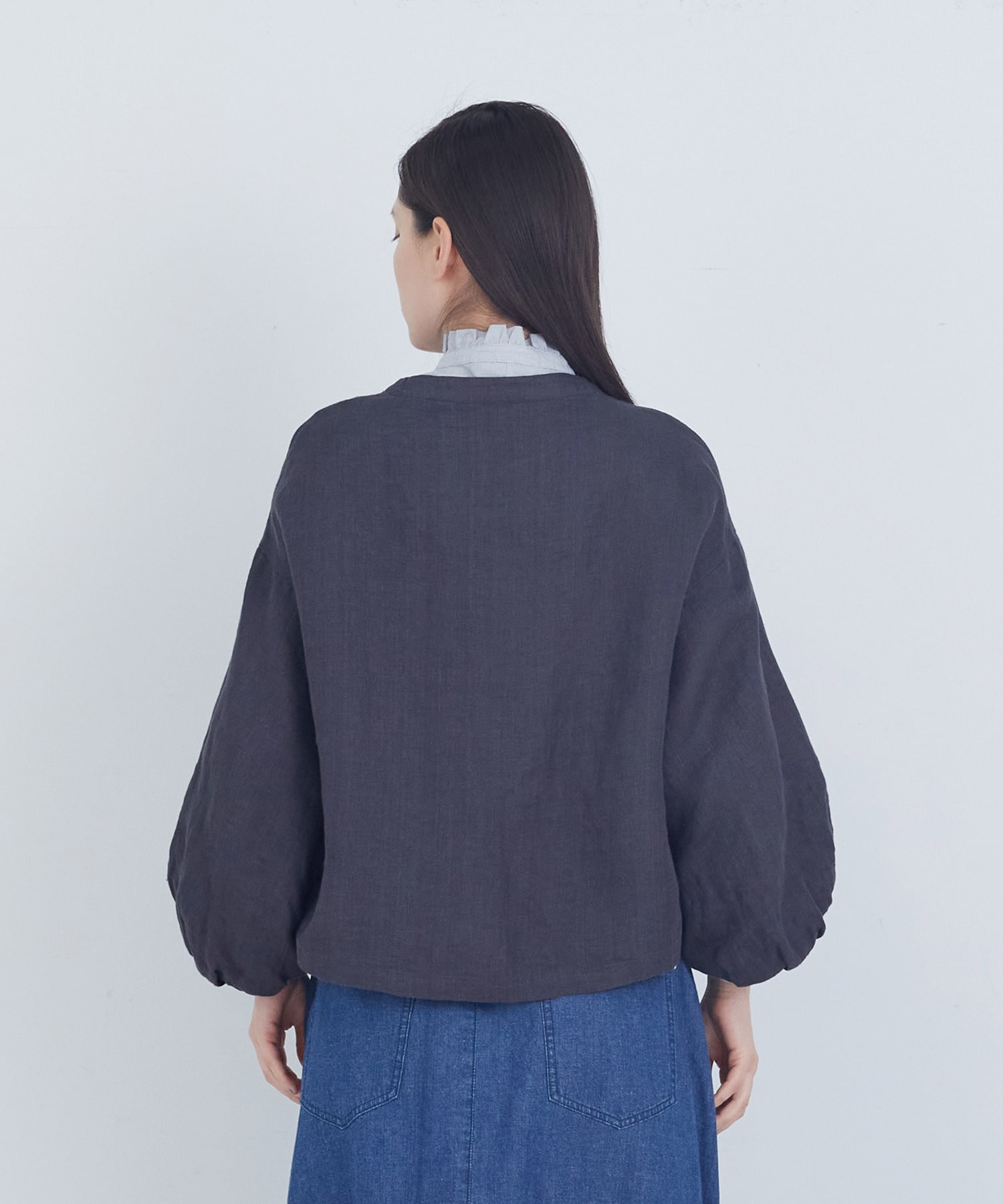 【ADIEU TRISTESSE】リネンボリュームスリーブジャケット 詳細画像 キナリ 15
