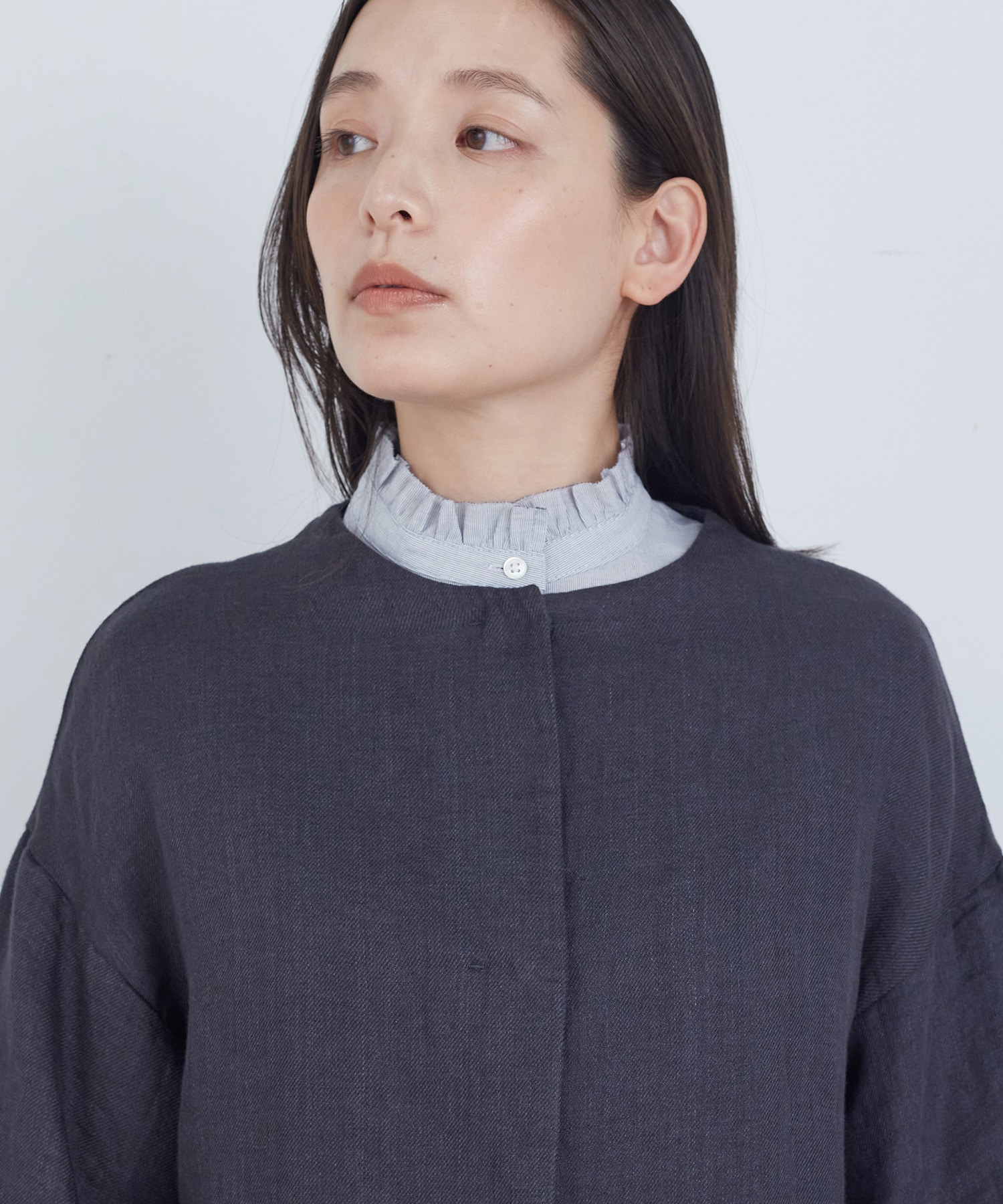 【ADIEU TRISTESSE】リネンボリュームスリーブジャケット 詳細画像 キナリ 16