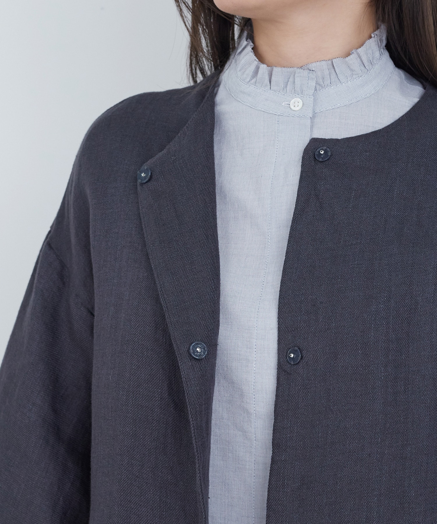 【ADIEU TRISTESSE】リネンボリュームスリーブジャケット 詳細画像 キナリ 21