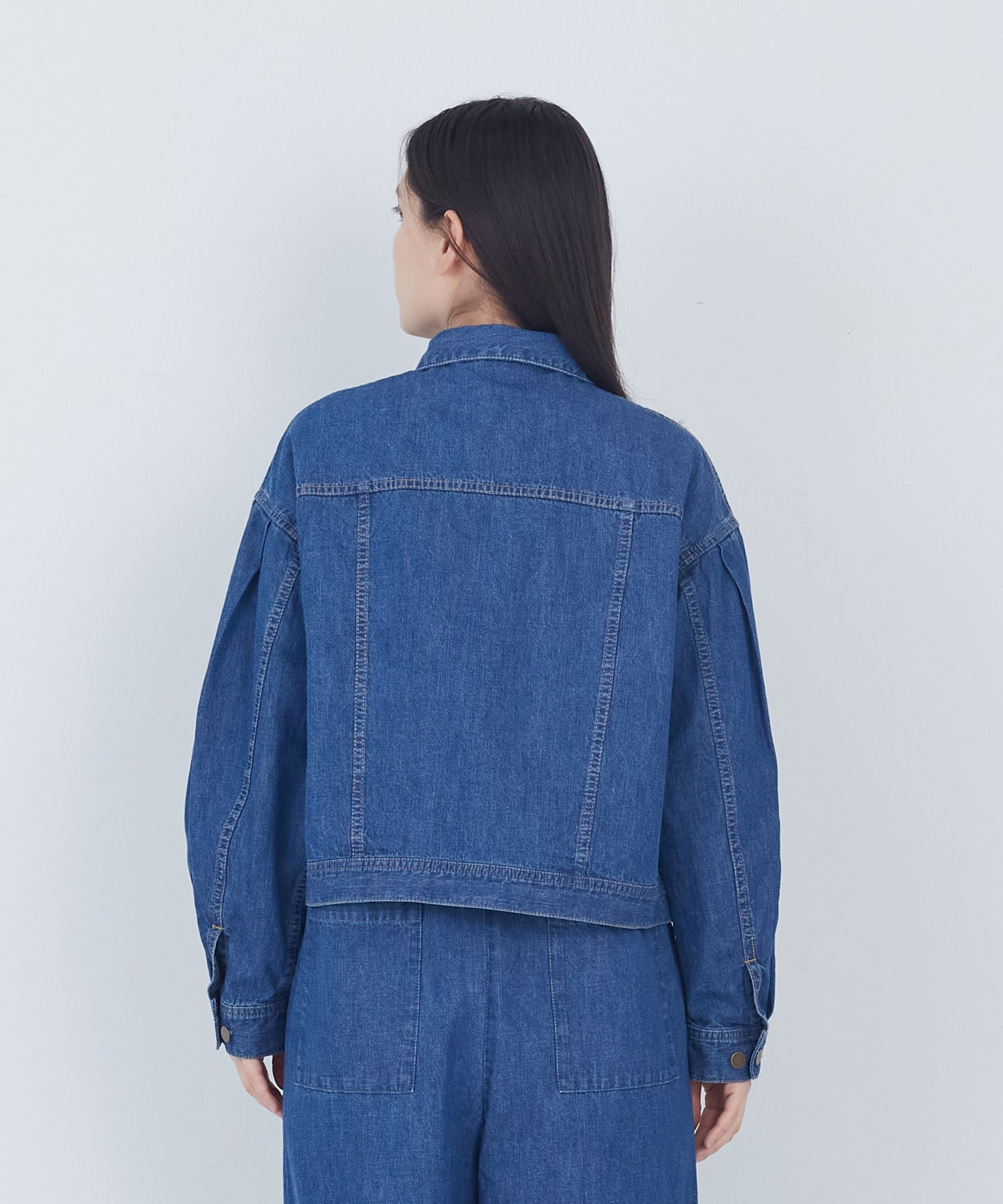 【ADIEU TRISTESSE】ライトオンスデニムジャケット 詳細画像 ライトインディゴブルー 17