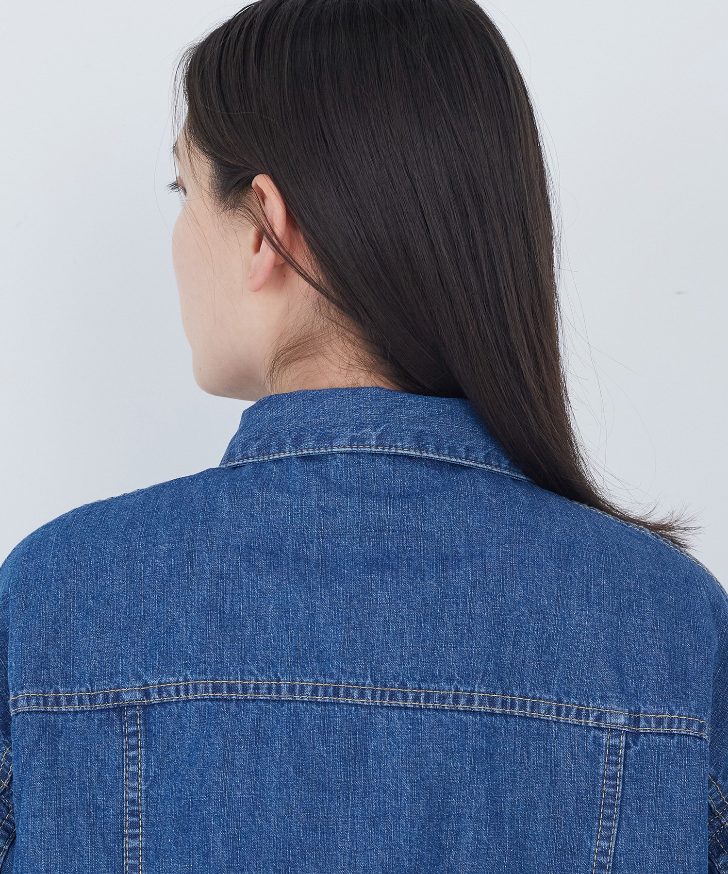 【ADIEU TRISTESSE】ライトオンスデニムジャケット 詳細画像 ライトインディゴブルー 19