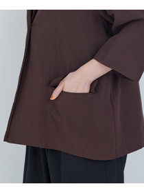 【ADIEU TRISTESSE】ハーフスリーブジャケット 詳細画像 ブラウン 17