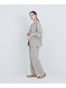 【ADIEU TRISTESSE】ハーフスリーブジャケット 詳細画像 ブラウン 2