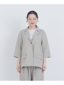 【ADIEU TRISTESSE】ハーフスリーブジャケット 詳細画像 ブラウン 5