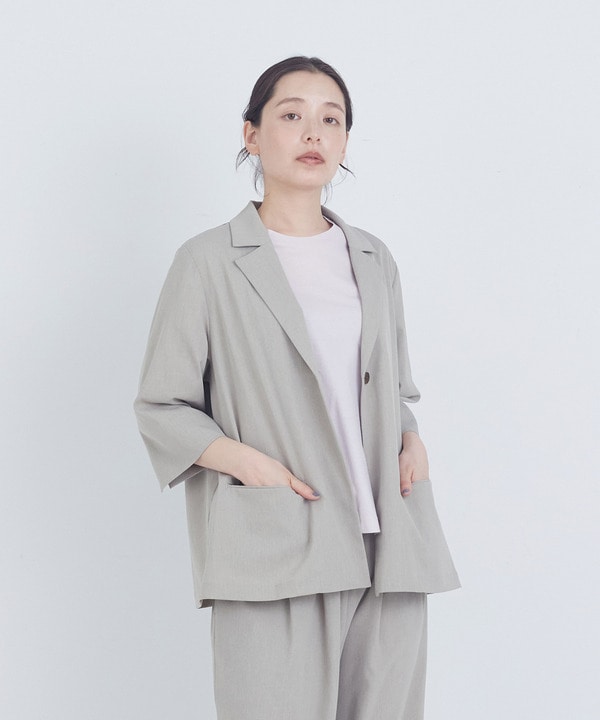 【ADIEU TRISTESSE】ハーフスリーブジャケット