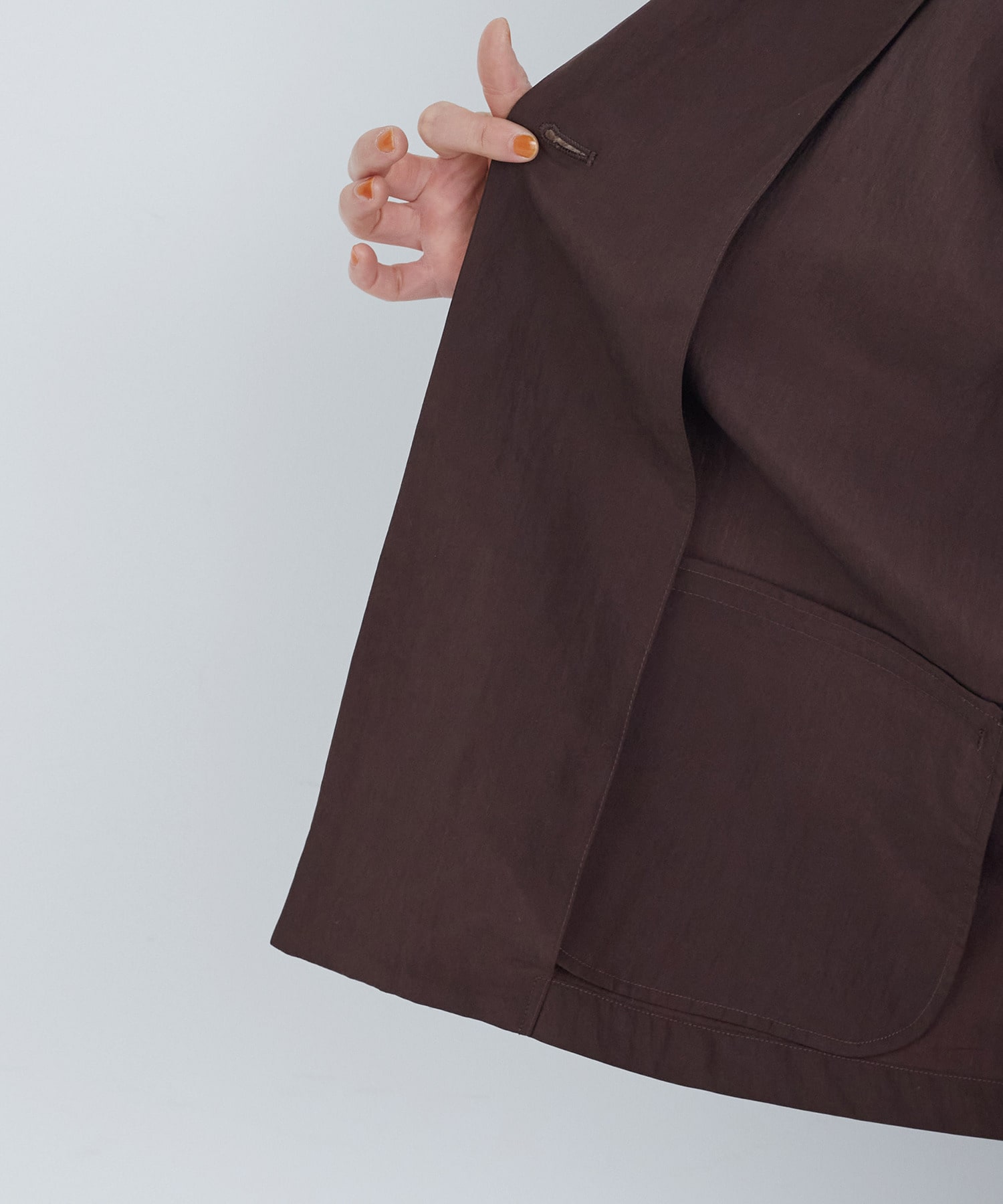 【ADIEU TRISTESSE】ハーフスリーブジャケット 詳細画像 ブラウン 18