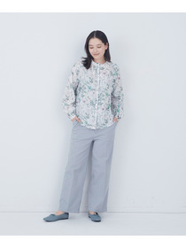 【ADIEU TRISTESSE】センタープレスストレートパンツ 詳細画像 インディゴブルー 17