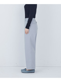 【ADIEU TRISTESSE】センタープレスストレートパンツ 詳細画像 インディゴブルー 19