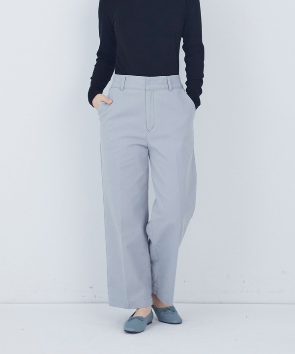 【ADIEU TRISTESSE】センタープレスストレートパンツ