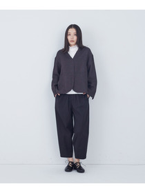 【ADIEU TRISTESSE】綿ポリエステルイージーパンツ 詳細画像 ブラック 11