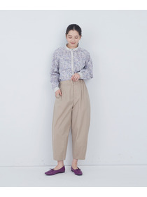 【ADIEU TRISTESSE】綿ポリエステルイージーパンツ 詳細画像 ブラック 15