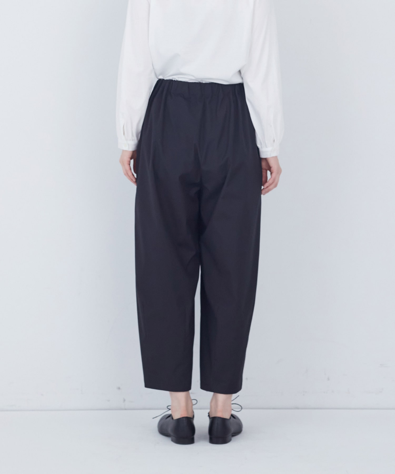 【ADIEU TRISTESSE】綿ポリエステルイージーパンツ 詳細画像 ブラック 14