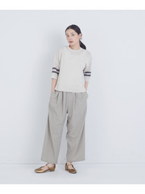 【ADIEU TRISTESSE】ポプリンストレートパンツ 詳細画像 グレー 11