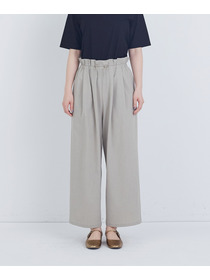 【ADIEU TRISTESSE】ポプリンストレートパンツ 詳細画像 グレー 12