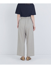 【ADIEU TRISTESSE】ポプリンストレートパンツ 詳細画像 グレー 14