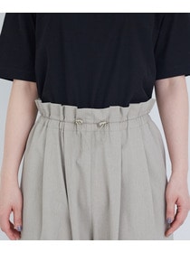 【ADIEU TRISTESSE】ポプリンストレートパンツ 詳細画像 グレー 15