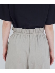 【ADIEU TRISTESSE】ポプリンストレートパンツ 詳細画像 グレー 16