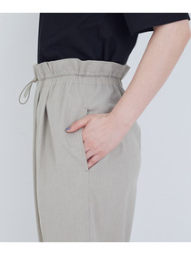 【ADIEU TRISTESSE】ポプリンストレートパンツ 詳細画像 グレー 17