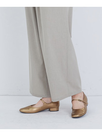 【ADIEU TRISTESSE】ポプリンストレートパンツ 詳細画像 グレー 18