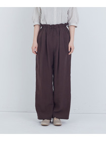 【ADIEU TRISTESSE】ポプリンストレートパンツ 詳細画像 グレー 5