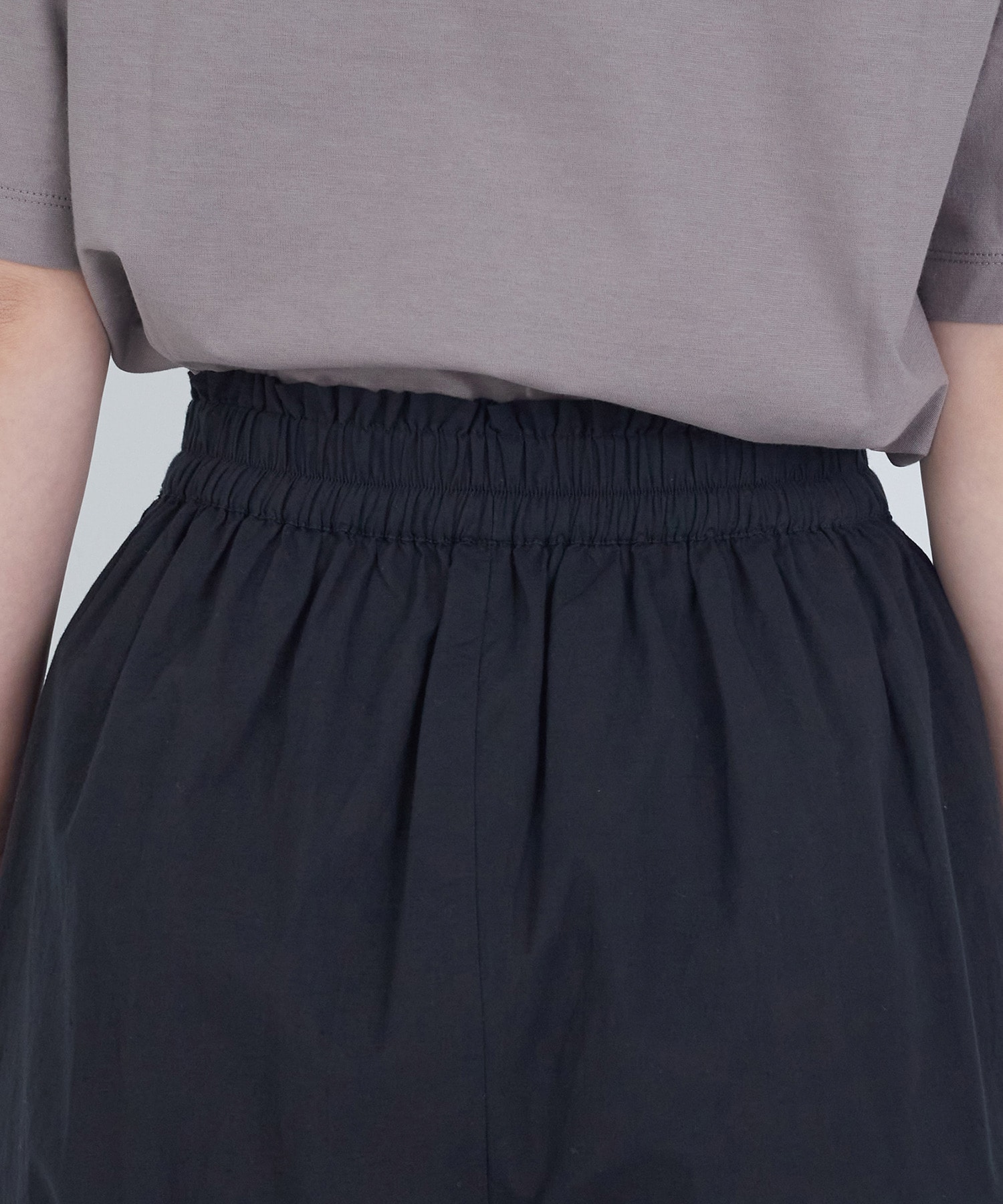 【ADIEU TRISTESSE】ポプリン刺繍パンツ 詳細画像 ブラック 18