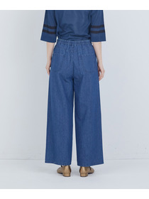 【ADIEU TRISTESSE】6.8ozデニムパンツ 詳細画像 ライトインディゴブルー 16