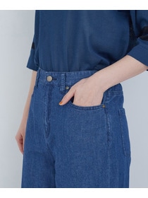 【ADIEU TRISTESSE】6.8ozデニムパンツ 詳細画像 ライトインディゴブルー 19