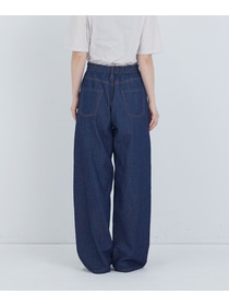 【ADIEU TRISTESSE】6.8ozデニムパンツ 詳細画像 ライトインディゴブルー 9
