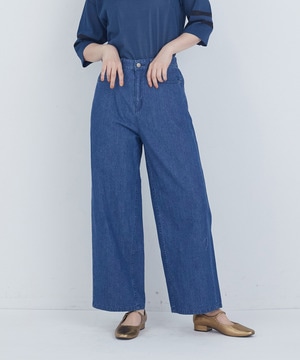 【ADIEU TRISTESSE】6.8ozデニムパンツ 詳細画像 ライトインディゴブルー 1