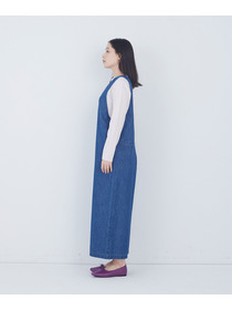 【ADIEU TRISTESSE】ライトオンスデニムサロペット 詳細画像 インディゴブルー 13