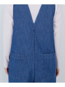 【ADIEU TRISTESSE】ライトオンスデニムサロペット 詳細画像 インディゴブルー 16