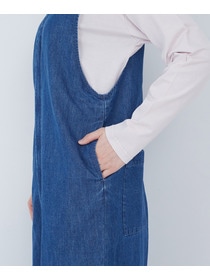 【ADIEU TRISTESSE】ライトオンスデニムサロペット 詳細画像 インディゴブルー 17