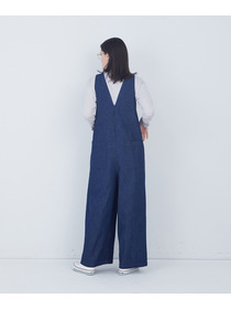 【ADIEU TRISTESSE】ライトオンスデニムサロペット 詳細画像 インディゴブルー 2