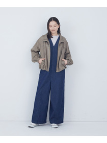 【ADIEU TRISTESSE】ライトオンスデニムサロペット 詳細画像 インディゴブルー 4