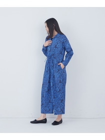 【ADIEU TRISTESSE】kazumiさんコラボ　リバティプリントオールインワン 詳細画像 ブルー系その他 11