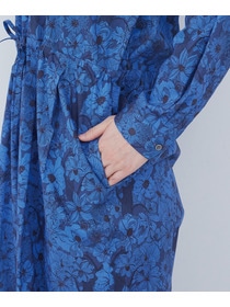 【ADIEU TRISTESSE】kazumiさんコラボ　リバティプリントオールインワン 詳細画像 ブルー系その他 20