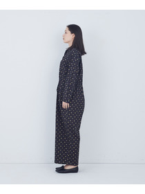 【ADIEU TRISTESSE】kazumiさんコラボ　リバティプリントオールインワン 詳細画像 ブルー系その他 8