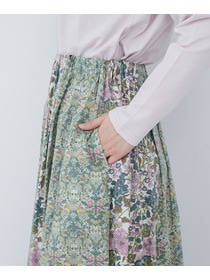 【ADIEU TRISTESSE】リバティパッチワークスカート 詳細画像 ブルー系その他 17